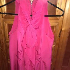 Hot pink top size Small